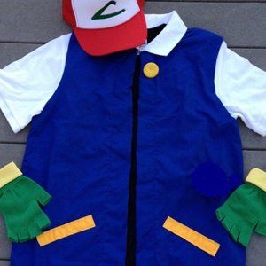 Ash Ketchum Pokemon Costume